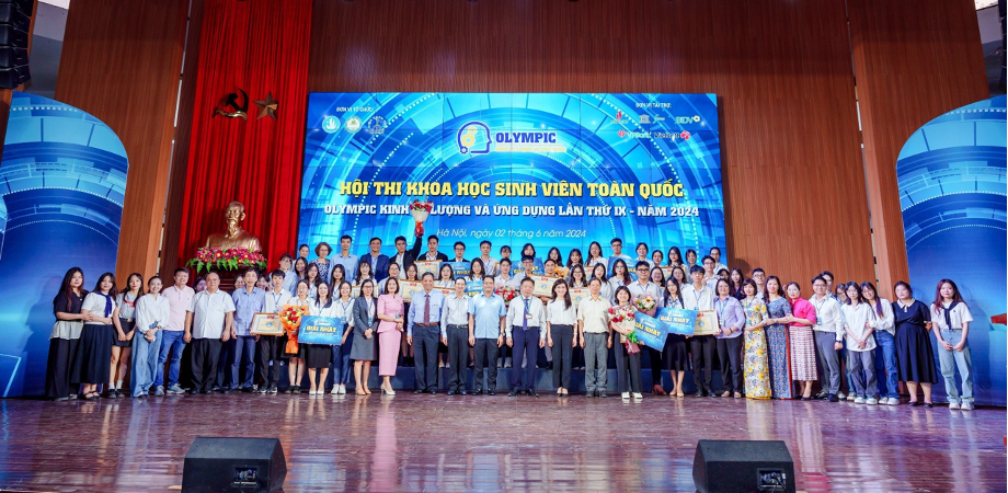  STUDENTS OF FACULTY OF FINANCE AND BANKING WON HIGH PRIZES AT THE 9TH ECONOMICS AND APPLICATIONS OLYMPIC COMPETITION, 2024